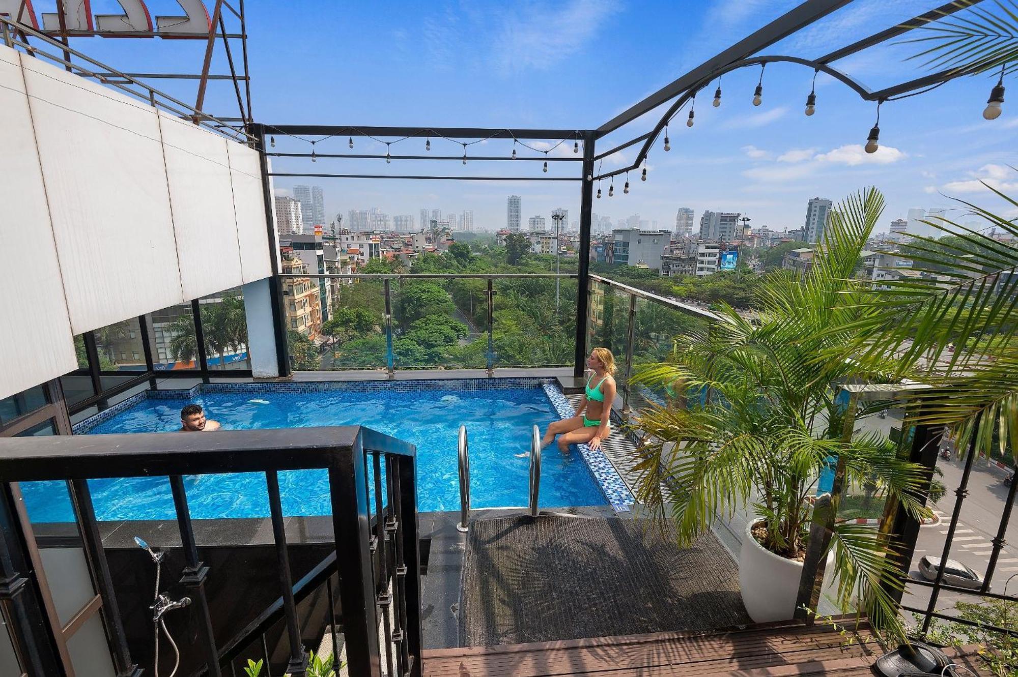 22Land Residence Hotel & Spa Hanoi Exterior foto