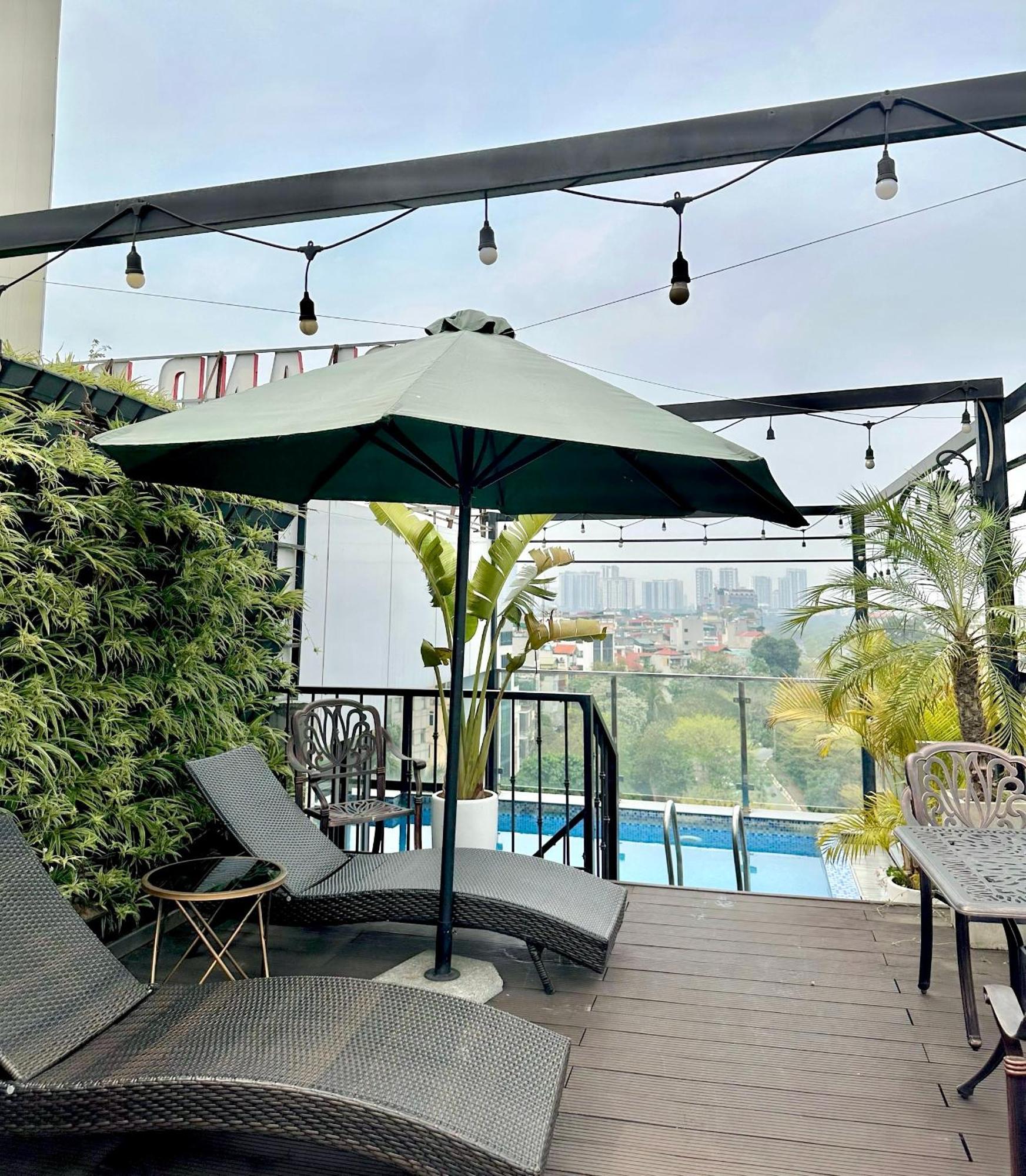 22Land Residence Hotel & Spa Hanoi Exterior foto